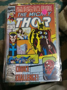 THOR # 456 1992 MARVEL  ASGARD+ eric masterson bloodaxe dr strange