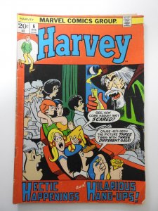 Harvey #6 (1972) VG Condition