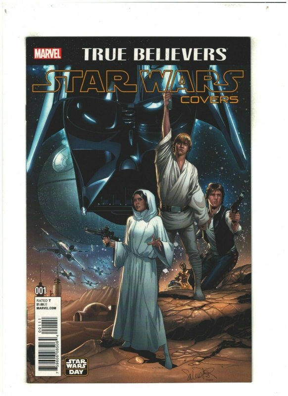 Star Wars True Believers Star Wars Covers #1 NM- 9.2 Marvel Comics 2016