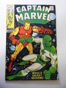 Captain Marvel #14 (1969) FN+ Condition