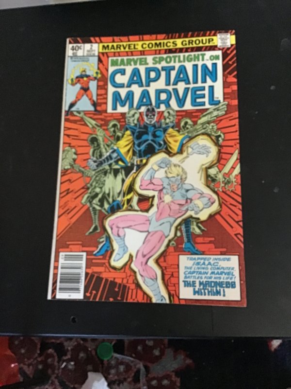 Call spotlight #2 Captain Marvel! High-grade! VF/NM Wow!