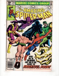 The Amazing Spider-Man #214 Newsstand Edition (1981)  / ID#737