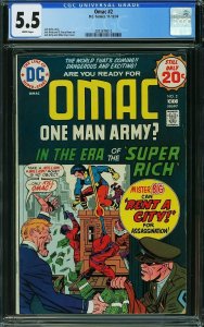 OMAC #2 (1974) CGC 5.5 FN-