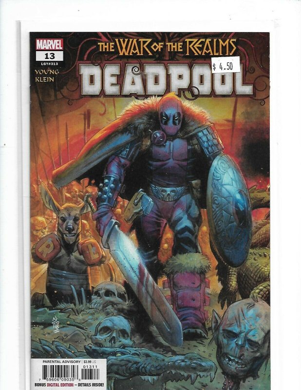 Deadpool  # 13  NM Marvel 2018   NW04