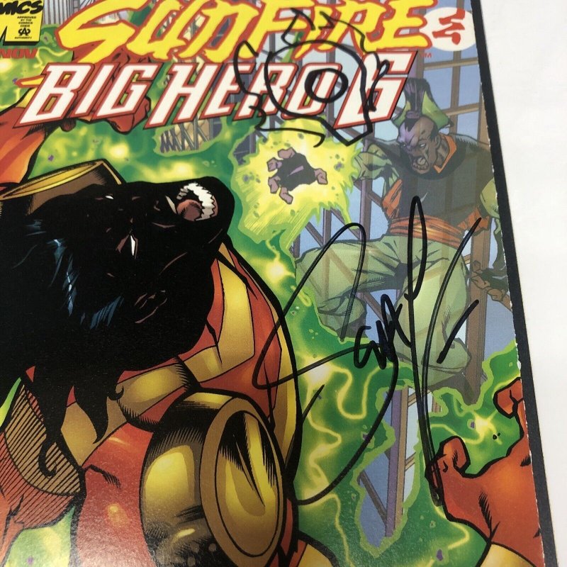 Superfire And Big Hero 6 (1998) # 3 (FN/VF) Signed Scott Lobdell • Marvel Comics