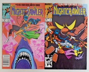 *Nightcrawler v1 (1985, of 4) #1-4