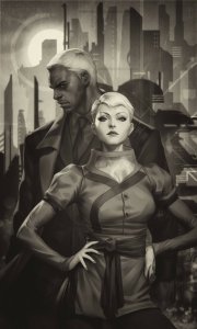 Blade Runner Origins #1 1:15 Artgerm Variant Titan Comics 2021 EB111