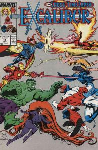 Excalibur #14 FN ; Marvel | Chris Claremont Cross-Time Caper