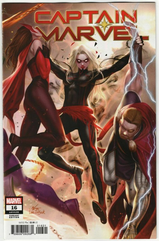 Captain Marvel #16 Inhyuk Lee Connecting Variant (Marvel, 2020) NM