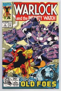 Warlock And The Infinity Watch #5 Drax | Gamora (Marvel, 1992) VF/NM