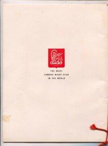 Lido-Paris Night Club Program Book 1950's-The Most Famous Night Club In The ...