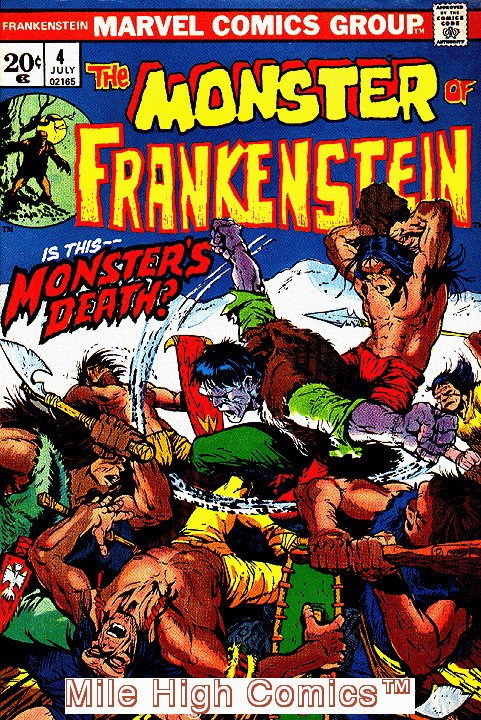 FRANKENSTEIN (1973 Series)  (FRANKENSTEIN MONSTER) (MV) #4 Good Comics Book