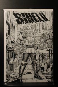 S.H.I.E.L.D. #1 White Background Variant Edition (2010)