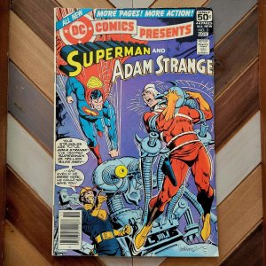 DC Comics Presents #3 VG+ (1978) SUPERMAN & ADAM STRANGE (By David Michelinie)