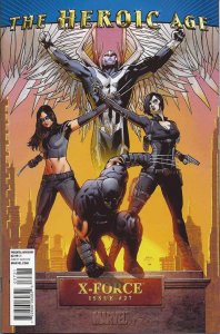 X-Force (3rd Series) #27B VF/NM ; Marvel | The Heroic Age Variant