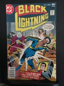 Black Lightning #3 (1977) high-grade 3rd issue Key! VF/NM Wow!