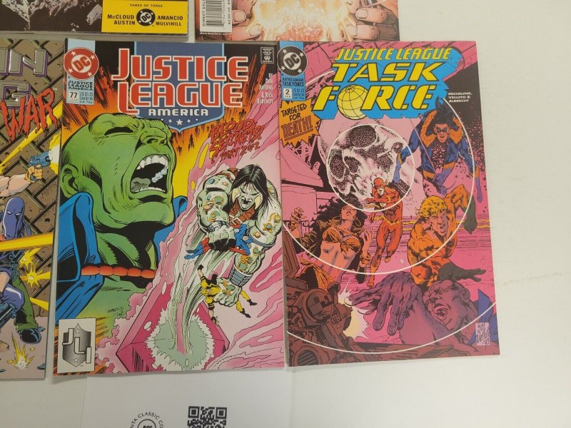 5 Comics #209 Superman #3 Strength #1 Chain Gang #77 JLA #2 Task Force 62 TJ27