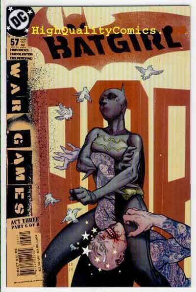 BATGIRL #57, NM+, Good Girl, War Games, Huddleston, 2000, more BG in store