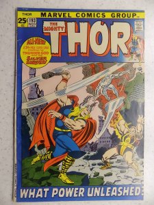 THE MIGHTY THOR # 193 CLASSIC SILVER SURFUR