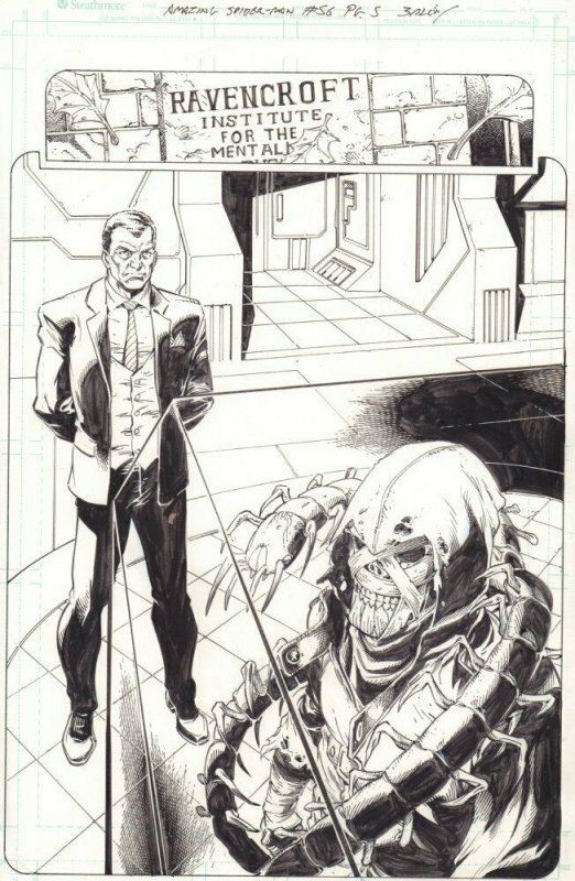 Amazing Spider-Man #56 p.5 - Norman Osborn and Kindred 2021 art by Mark Bagley