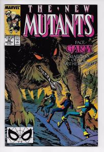 New Mutants #82 - Garm / Bret Blevins Art (Marvel, 1989) - NM
