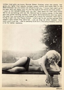 Gent Magazine  August 1964  Actress Elke Sommer  Girl Camp Counselors