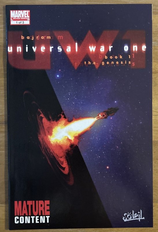 Marvel Universal War One 1 - 3.  Denis Bajram. NM-