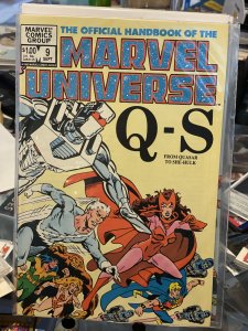 The Official Handbook of the Marvel Universe #9 (1983)