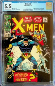 The X-Men #39 (1967) - CGC 5.5 - Cert#4475196019