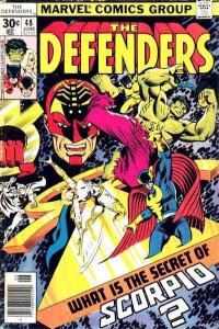 Defenders (1972 series)  #48, VG+ (Stock photo)
