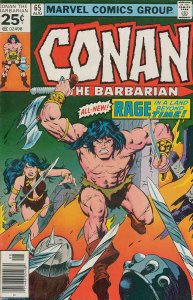 Conan the Barbarian #65 VF ; Marvel
