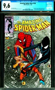 Amazing Spider-Man #258 CGC Graded 9.6 Spider-Man's new Costume revealed