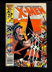 Uncanny X-Men #211 Newsstand Variant Mutant Massacre Tie-in!
