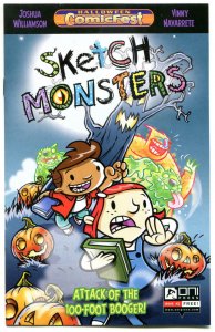 SKETCH MONSTERS #1 Halloween ashcan, Promo, 2013, NM, more promos in store