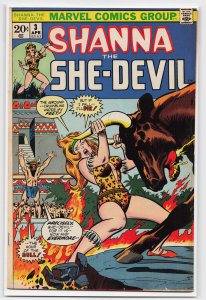 Shanna the She-Devil #3 (1973) Shanna the She-Devil