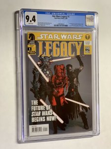 Star Wars Legacy 1 cgc 9.4 wp dark horse