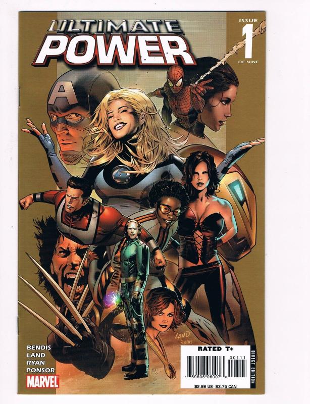 Ultimate Power # 1 Marvel Comics Hi-Res Scans Modern Age Great Issue WOW!!!!! S4