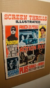 SCREEN THRILLS ILLUSTRATED 2 *HI-GR* PHANTOM CHARLIE CHAN FAMOUS MONSTERS 1963