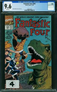 Fantastic Four #346 (1990) CGC 9.6 NM+