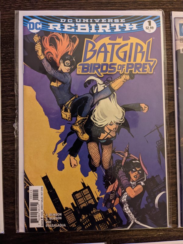 DC UNIVERSE REBIRTH: BATGIRL - BIRDS OF PRETY #1 MOVIE KEY!