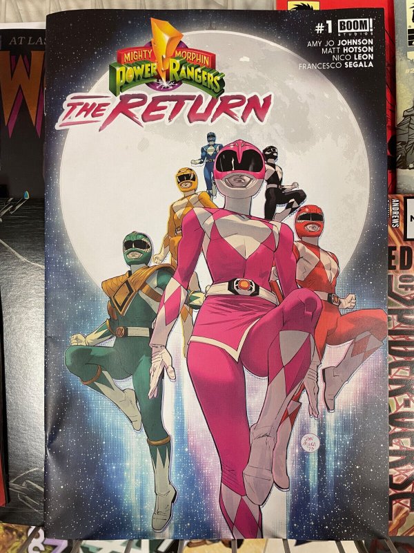 Mighty Morphin Power Rangers: The Return #1 Cover B