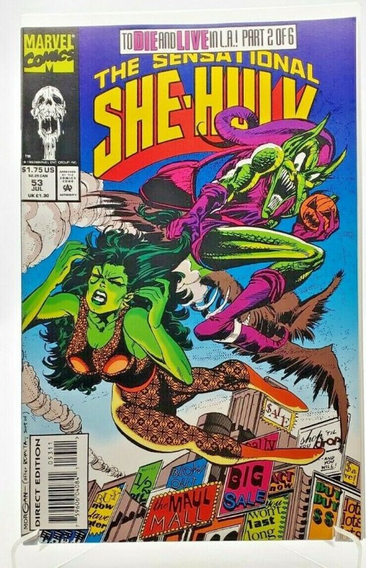 Sensational She-Hulk #53   1993    MARVEL COMICS  1993  NM