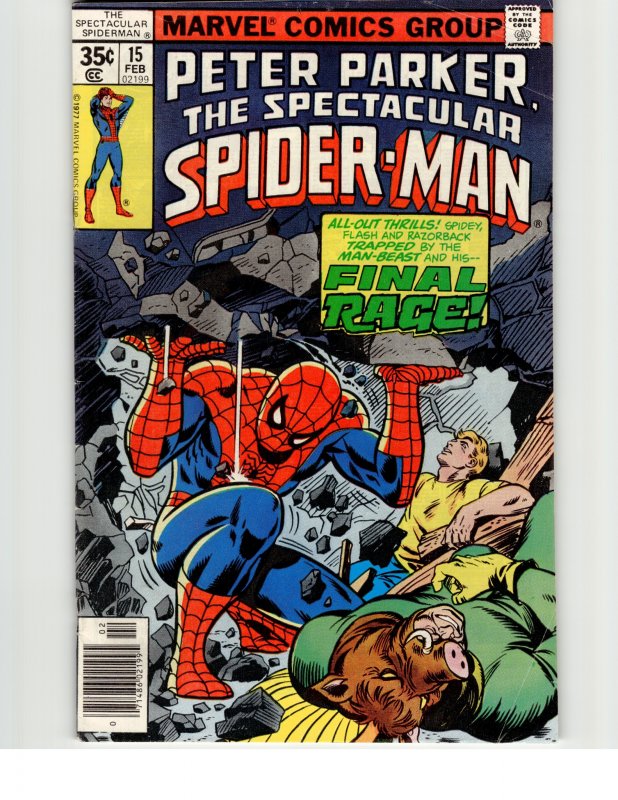 The Spectacular Spider-Man #15 (1978) Spider-Man