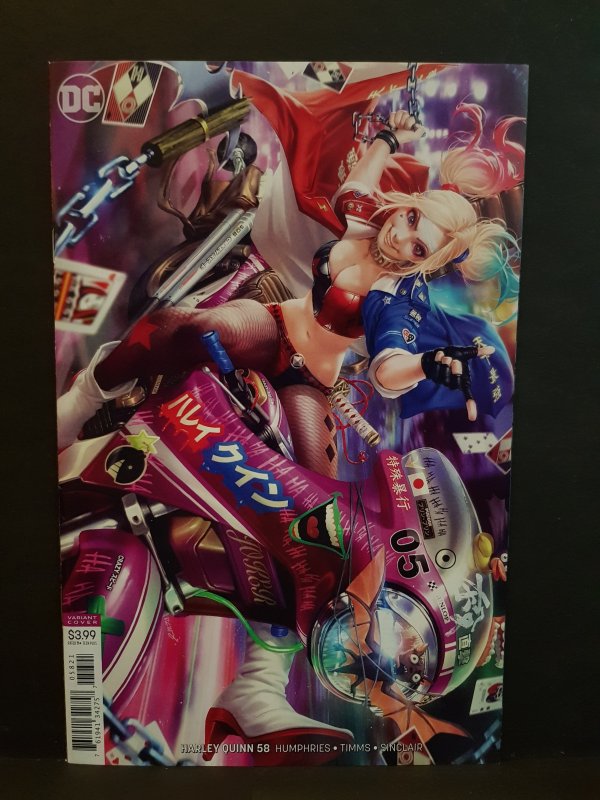 Harleyquinn #58 Derrick Chew variant