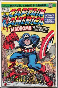 Captain America #193 (1976) Captain America and the Falcon