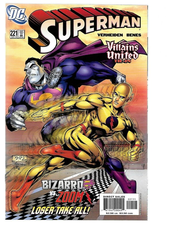 12 DC Superman Comics # 210 211 212 213 214 215 216 217 218 219 220 221 GK45