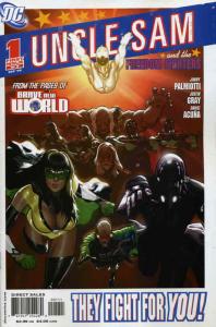 Uncle Sam and the Freedom Fighters #1 FN; DC | save on shipping - details inside