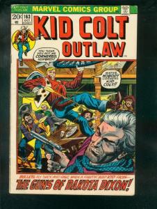 KID COLT OUTLAW #163 1972 VG