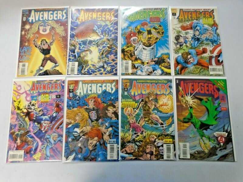 Avengers Comic Lot From #361-402 (Last Issue) 33 Diff Average 8.5 VF+ (1993-96)