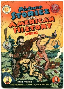 Picture Stories From American History #3 1947- Daniel Boone- EC Golden Age FN-